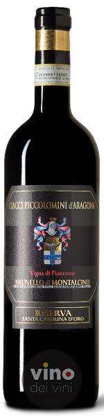Brunello di Montalcino DOCG Riserva Pianrosso S. Caterina d´Oro
