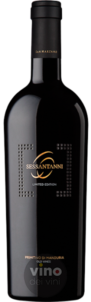 Sessantanni Primitivo di Manduria DOP Limited Edition
